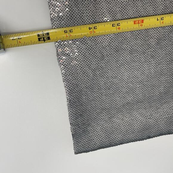 Ralph Lauren Collection Purple Label Runway Silver Sequin Sheath Mini Dress $5k - Picture 5 of 8